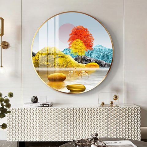 Tranh Tròn Tráng Gương Đẹp | Tranh Ngọc Việt - Đắk Lắk | Tranh Ngọc Việt - Xưởng Tranh Đẹp Buôn Ma Thuột (BMT) DakLak