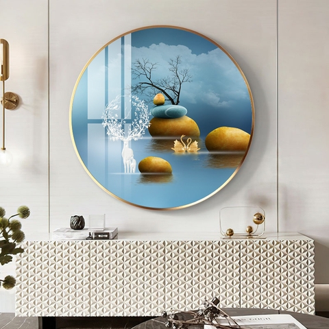 Tranh Tròn Tráng Gương Đẹp | Tranh Ngọc Việt - Đắk Lắk | Tranh Ngọc Việt - Xưởng Tranh Đẹp Buôn Ma Thuột (BMT) DakLak