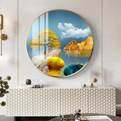 Tranh Tròn Tráng Gương Đẹp | Tranh Ngọc Việt - Đắk Lắk | Tranh Ngọc Việt - Xưởng Tranh Đẹp Buôn Ma Thuột (BMT) DakLak