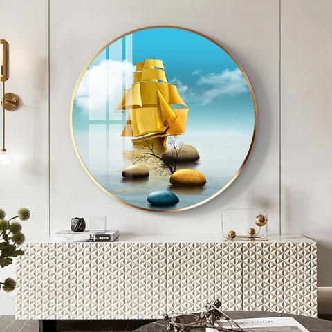 Tranh Tròn Tráng Gương Đẹp | Tranh Ngọc Việt - Đắk Lắk | Tranh Ngọc Việt - Xưởng Tranh Đẹp Buôn Ma Thuột (BMT) DakLak