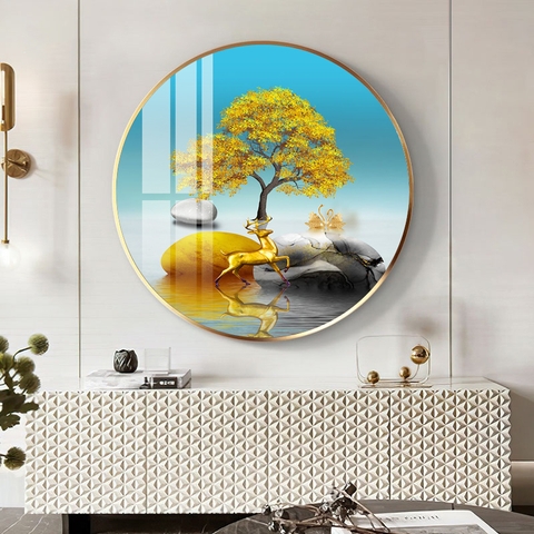 Tranh Tròn Tráng Gương Đẹp | Tranh Ngọc Việt - Đắk Lắk | Tranh Ngọc Việt - Xưởng Tranh Đẹp Buôn Ma Thuột (BMT) DakLak