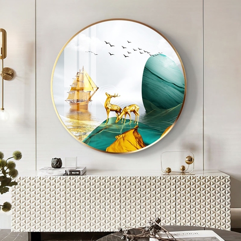 Tranh Tròn Tráng Gương Đẹp | Tranh Ngọc Việt - Đắk Lắk | Tranh Ngọc Việt - Xưởng Tranh Đẹp Buôn Ma Thuột (BMT) DakLak