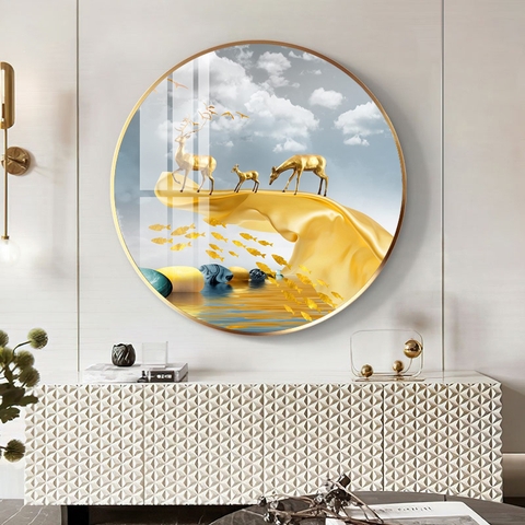 Tranh Tròn Tráng Gương Đẹp | Tranh Ngọc Việt - Đắk Lắk | Tranh Ngọc Việt - Xưởng Tranh Đẹp Buôn Ma Thuột (BMT) DakLak