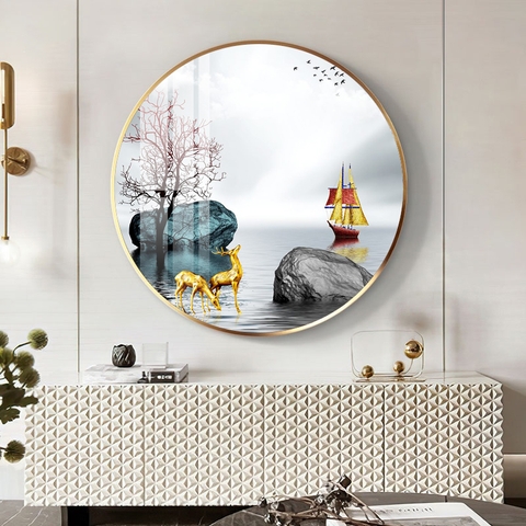 Tranh Tròn Tráng Gương Đẹp | Tranh Ngọc Việt - Đắk Lắk | Tranh Ngọc Việt - Xưởng Tranh Đẹp Buôn Ma Thuột (BMT) DakLak