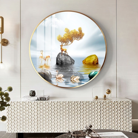 Tranh Tròn Tráng Gương Đẹp | Tranh Ngọc Việt - Đắk Lắk | Tranh Ngọc Việt - Xưởng Tranh Đẹp Buôn Ma Thuột (BMT) DakLak