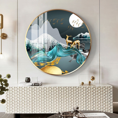 Tranh Tròn Tráng Gương Đẹp | Tranh Ngọc Việt - Đắk Lắk | Tranh Ngọc Việt - Xưởng Tranh Đẹp Buôn Ma Thuột (BMT) DakLak