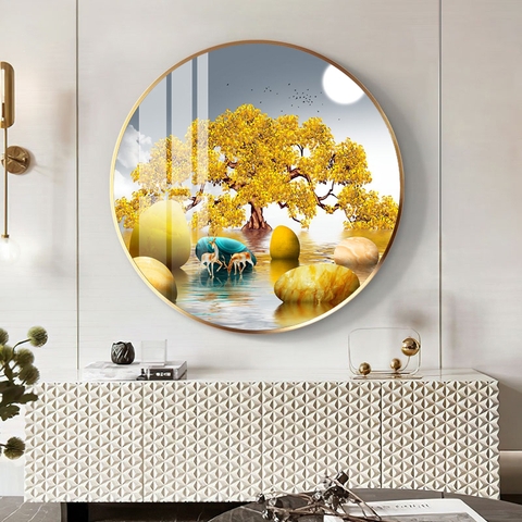 Tranh Tròn Tráng Gương Đẹp | Tranh Ngọc Việt - Đắk Lắk | Tranh Ngọc Việt - Xưởng Tranh Đẹp Buôn Ma Thuột (BMT) DakLak