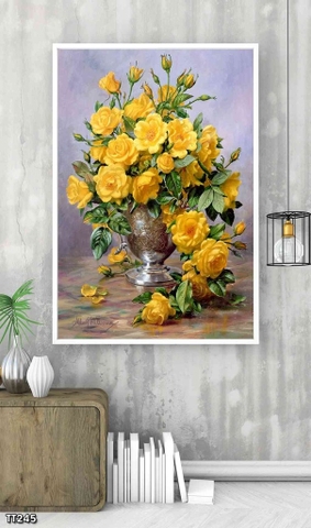 Tranh Bình Hoa Đẹp | Tranh Ngọc Việt - Đắk Lắk | Tranh Ngọc Việt - Xưởng Tranh Đẹp Buôn Ma Thuột (BMT) DakLak