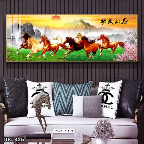 Tranh Mã Đáo Thành Công | Tranh Ngọc Việt - Đắk Lắk | Tranh Ngọc Việt - Xưởng Tranh Đẹp Buôn Ma Thuột (BMT) DakLak