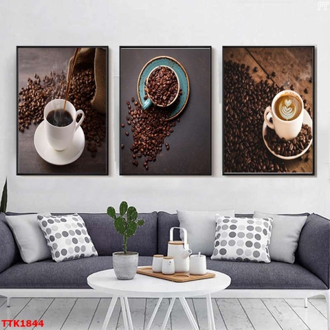 Tranh Quán Cà Phê - Coffee Shop | Tranh Ngọc Việt - Đắk Lắk | Tranh Ngọc Việt - Xưởng Tranh Đẹp Buôn Ma Thuột (BMT) DakLak