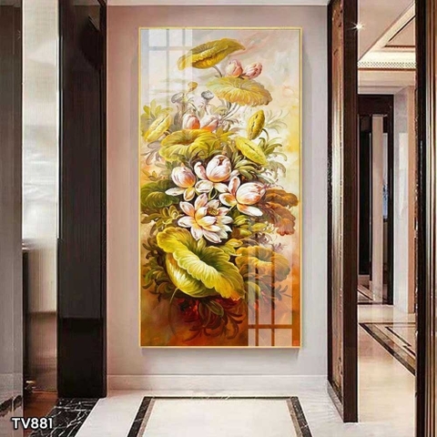 Tranh Hoa Sen Đẹp | Tranh Ngọc Việt - Đắk Lắk | Tranh Ngọc Việt - Xưởng Tranh Đẹp Buôn Ma Thuột (BMT) DakLak