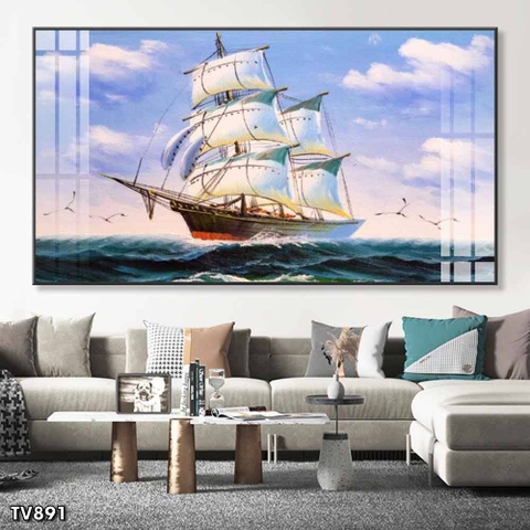 Tranh Thuận Buồm Xuôi Gió | Tranh Ngọc Việt - Đắk Lắk | Tranh Ngọc Việt - Xưởng Tranh Đẹp Buôn Ma Thuột (BMT) DakLak