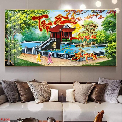 Tranh Tri Ân Thầy Cô Thư Pháp | Tranh Ngọc Việt - Đắk Lắk | Tranh Ngọc Việt - Xưởng Tranh Đẹp Buôn Ma Thuột (BMT) DakLak