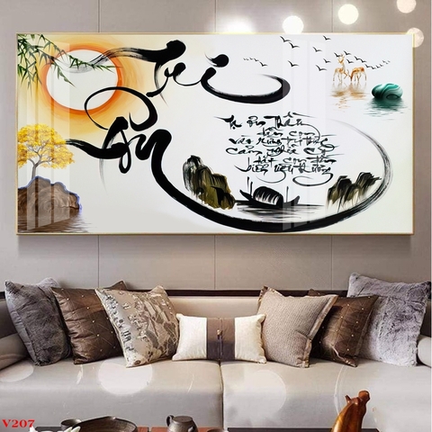 Tranh Tri Ân Thầy Cô Thư Pháp | Tranh Ngọc Việt - Đắk Lắk | Tranh Ngọc Việt - Xưởng Tranh Đẹp Buôn Ma Thuột (BMT) DakLak