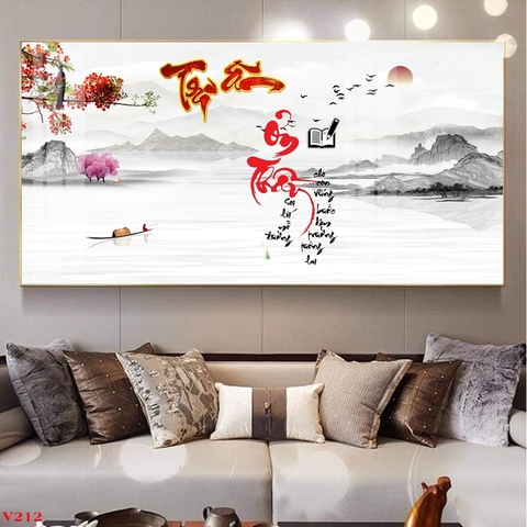Tranh Tri Ân Thầy Cô Thư Pháp | Tranh Ngọc Việt - Đắk Lắk | Tranh Ngọc Việt - Xưởng Tranh Đẹp Buôn Ma Thuột (BMT) DakLak
