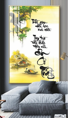 Tranh Tri Ân Thầy Cô Thư Pháp | Tranh Ngọc Việt - Đắk Lắk | Tranh Ngọc Việt - Xưởng Tranh Đẹp Buôn Ma Thuột (BMT) DakLak