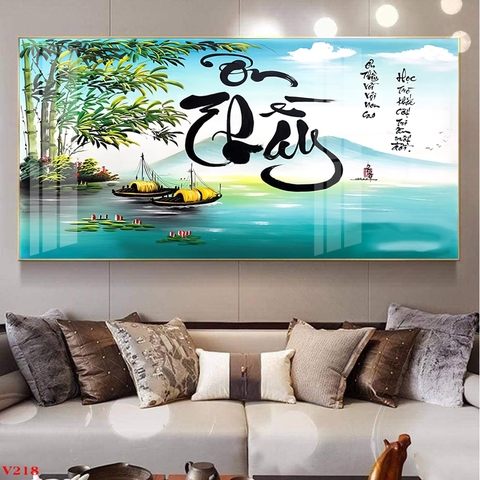 Tranh Tri Ân Thầy Cô Thư Pháp | Tranh Ngọc Việt - Đắk Lắk | Tranh Ngọc Việt - Xưởng Tranh Đẹp Buôn Ma Thuột (BMT) DakLak