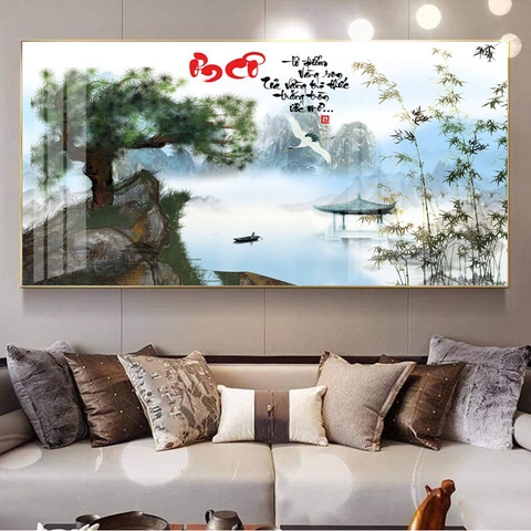 Tranh Tri Ân Thầy Cô Thư Pháp | Tranh Ngọc Việt - Đắk Lắk | Tranh Ngọc Việt - Xưởng Tranh Đẹp Buôn Ma Thuột (BMT) DakLak