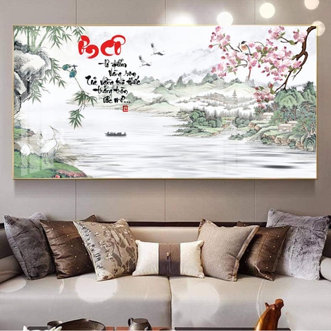 Tranh Tri Ân Thầy Cô Thư Pháp | Tranh Ngọc Việt - Đắk Lắk | Tranh Ngọc Việt - Xưởng Tranh Đẹp Buôn Ma Thuột (BMT) DakLak