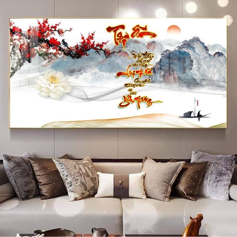 Tranh Tri Ân Thầy Cô Thư Pháp | Tranh Ngọc Việt - Đắk Lắk | Tranh Ngọc Việt - Xưởng Tranh Đẹp Buôn Ma Thuột (BMT) DakLak