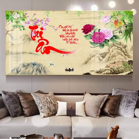 Tranh Tri Ân Thầy Cô Thư Pháp | Tranh Ngọc Việt - Đắk Lắk | Tranh Ngọc Việt - Xưởng Tranh Đẹp Buôn Ma Thuột (BMT) DakLak