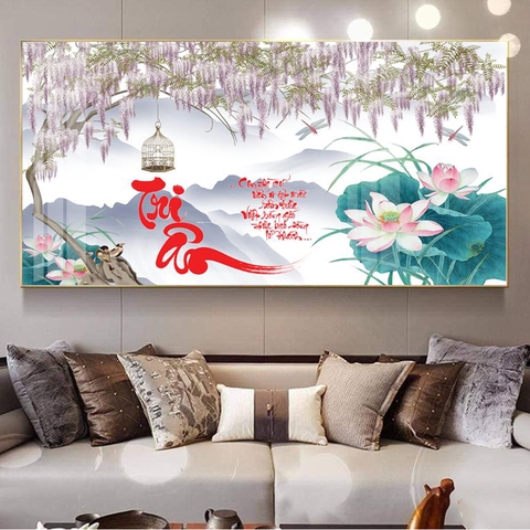 Tranh Tri Ân Thầy Cô Thư Pháp | Tranh Ngọc Việt - Đắk Lắk | Tranh Ngọc Việt - Xưởng Tranh Đẹp Buôn Ma Thuột (BMT) DakLak