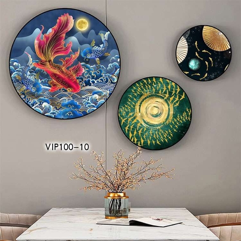 Bộ 3 Tranh Tròn Mới | Tranh Ngọc Việt - Đắk Lắk | Tranh Ngọc Việt - Xưởng Tranh Đẹp Buôn Ma Thuột (BMT) DakLak