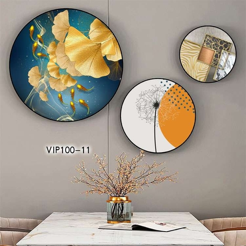 Bộ 3 Tranh Tròn Mới | Tranh Ngọc Việt - Đắk Lắk | Tranh Ngọc Việt - Xưởng Tranh Đẹp Buôn Ma Thuột (BMT) DakLak