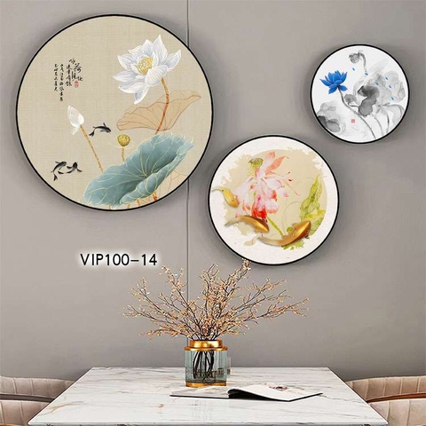 Bộ 3 Tranh Tròn Mới | Tranh Ngọc Việt - Đắk Lắk | Tranh Ngọc Việt - Xưởng Tranh Đẹp Buôn Ma Thuột (BMT) DakLak