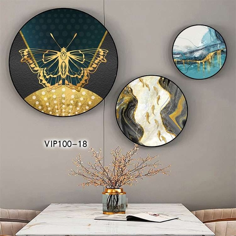 Bộ 3 Tranh Tròn Mới | Tranh Ngọc Việt - Đắk Lắk | Tranh Ngọc Việt - Xưởng Tranh Đẹp Buôn Ma Thuột (BMT) DakLak