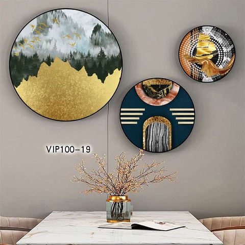 Bộ 3 Tranh Tròn Mới | Tranh Ngọc Việt - Đắk Lắk | Tranh Ngọc Việt - Xưởng Tranh Đẹp Buôn Ma Thuột (BMT) DakLak