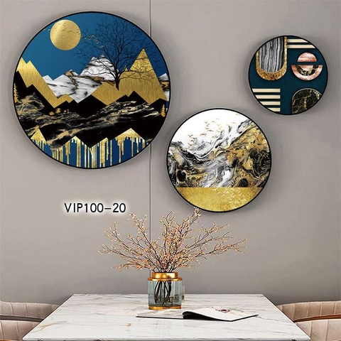 Bộ 3 Tranh Tròn Mới | Tranh Ngọc Việt - Đắk Lắk | Tranh Ngọc Việt - Xưởng Tranh Đẹp Buôn Ma Thuột (BMT) DakLak