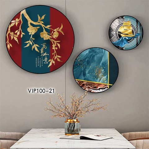 Bộ 3 Tranh Tròn Mới | Tranh Ngọc Việt - Đắk Lắk | Tranh Ngọc Việt - Xưởng Tranh Đẹp Buôn Ma Thuột (BMT) DakLak
