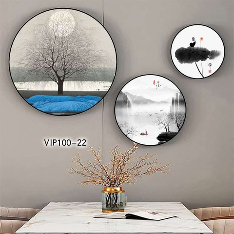 Bộ 3 Tranh Tròn Mới | Tranh Ngọc Việt - Đắk Lắk | Tranh Ngọc Việt - Xưởng Tranh Đẹp Buôn Ma Thuột (BMT) DakLak