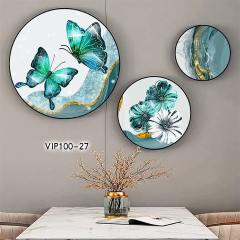 Bộ 3 Tranh Tròn Mới | Tranh Ngọc Việt - Đắk Lắk | Tranh Ngọc Việt - Xưởng Tranh Đẹp Buôn Ma Thuột (BMT) DakLak