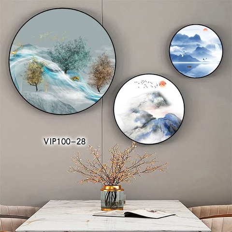 Bộ 3 Tranh Tròn Mới | Tranh Ngọc Việt - Đắk Lắk | Tranh Ngọc Việt - Xưởng Tranh Đẹp Buôn Ma Thuột (BMT) DakLak