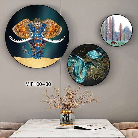 Bộ 3 Tranh Tròn Mới | Tranh Ngọc Việt - Đắk Lắk | Tranh Ngọc Việt - Xưởng Tranh Đẹp Buôn Ma Thuột (BMT) DakLak