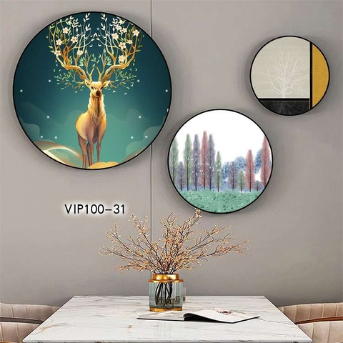 Bộ 3 Tranh Tròn Mới | Tranh Ngọc Việt - Đắk Lắk | Tranh Ngọc Việt - Xưởng Tranh Đẹp Buôn Ma Thuột (BMT) DakLak