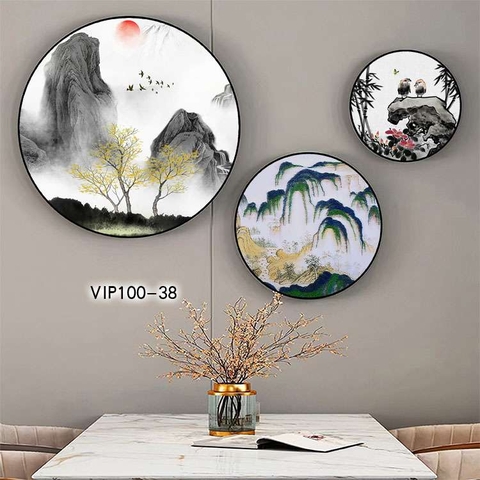 Bộ 3 Tranh Tròn Mới | Tranh Ngọc Việt - Đắk Lắk | Tranh Ngọc Việt - Xưởng Tranh Đẹp Buôn Ma Thuột (BMT) DakLak