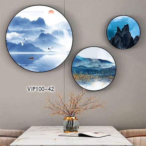 Bộ 3 Tranh Tròn Mới | Tranh Ngọc Việt - Đắk Lắk | Tranh Ngọc Việt - Xưởng Tranh Đẹp Buôn Ma Thuột (BMT) DakLak