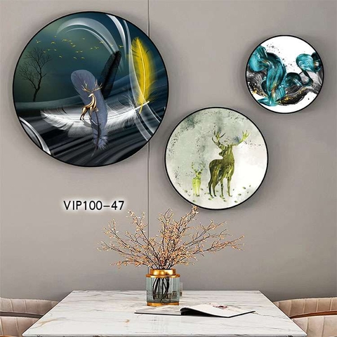 Bộ 3 Tranh Tròn Mới | Tranh Ngọc Việt - Đắk Lắk | Tranh Ngọc Việt - Xưởng Tranh Đẹp Buôn Ma Thuột (BMT) DakLak