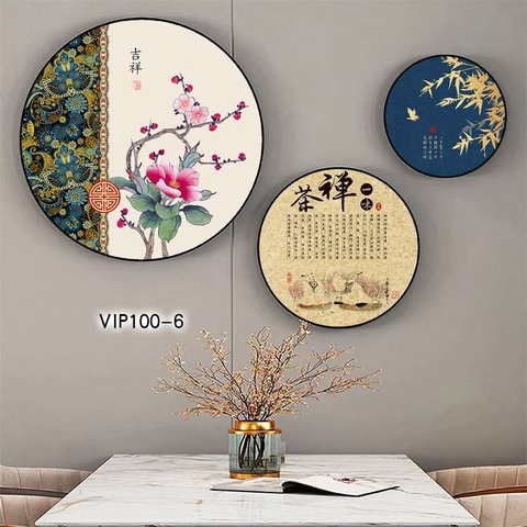 Bộ 3 Tranh Tròn Mới | Tranh Ngọc Việt - Đắk Lắk | Tranh Ngọc Việt - Xưởng Tranh Đẹp Buôn Ma Thuột (BMT) DakLak