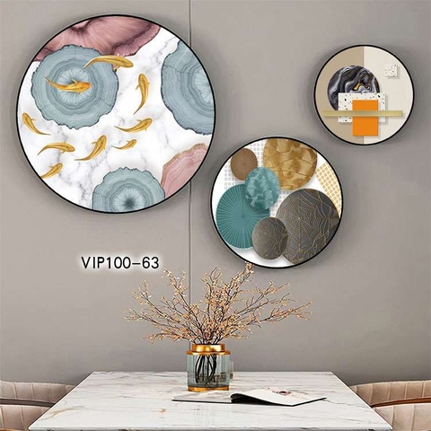 Bộ 3 Tranh Tròn Mới | Tranh Ngọc Việt - Đắk Lắk | Tranh Ngọc Việt - Xưởng Tranh Đẹp Buôn Ma Thuột (BMT) DakLak