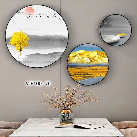 Bộ 3 Tranh Tròn Mới | Tranh Ngọc Việt - Đắk Lắk | Tranh Ngọc Việt - Xưởng Tranh Đẹp Buôn Ma Thuột (BMT) DakLak