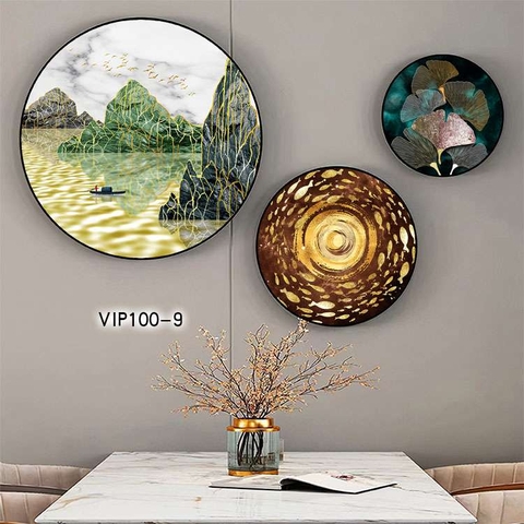 Bộ 3 Tranh Tròn Mới | Tranh Ngọc Việt - Đắk Lắk | Tranh Ngọc Việt - Xưởng Tranh Đẹp Buôn Ma Thuột (BMT) DakLak