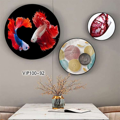 Bộ 3 Tranh Tròn Mới | Tranh Ngọc Việt - Đắk Lắk | Tranh Ngọc Việt - Xưởng Tranh Đẹp Buôn Ma Thuột (BMT) DakLak