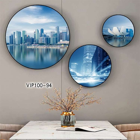 Bộ 3 Tranh Tròn Mới | Tranh Ngọc Việt - Đắk Lắk | Tranh Ngọc Việt - Xưởng Tranh Đẹp Buôn Ma Thuột (BMT) DakLak