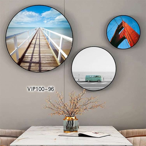 Bộ 3 Tranh Tròn Mới | Tranh Ngọc Việt - Đắk Lắk | Tranh Ngọc Việt - Xưởng Tranh Đẹp Buôn Ma Thuột (BMT) DakLak