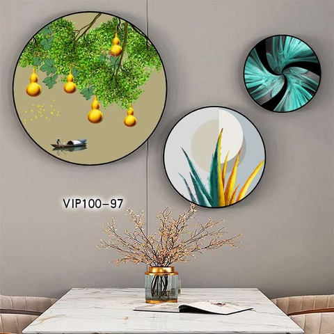 Bộ 3 Tranh Tròn Mới | Tranh Ngọc Việt - Đắk Lắk | Tranh Ngọc Việt - Xưởng Tranh Đẹp Buôn Ma Thuột (BMT) DakLak