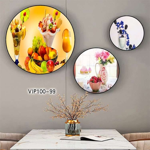 Bộ 3 Tranh Tròn Mới | Tranh Ngọc Việt - Đắk Lắk | Tranh Ngọc Việt - Xưởng Tranh Đẹp Buôn Ma Thuột (BMT) DakLak